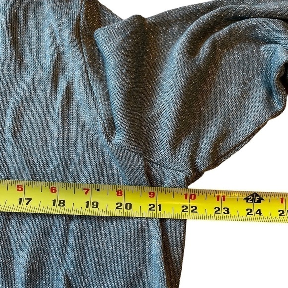 George Long Sleeve Crew Neck Sparkly Sweater EUC - Picture 5 of 9